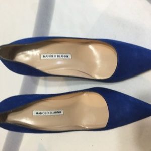 Manolo Blahnik BB Pointy Toe Pump
